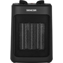 Sencor SFH 7601BK Radiateur ventilateur à air chaud céramique PTC 2000 W 3 niveaux, sécurité surchauffe et basculement, pour 10-15 m², Noir