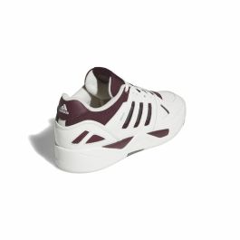 Chaussures de Basket-Ball pour Adultes Adidas Midcity Low Blanc