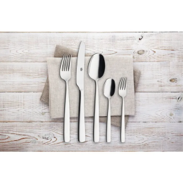 GSW Ménagère PREMIUM 893480 30 pièces en acier inox massif 18/10 - Argent pour table élégante