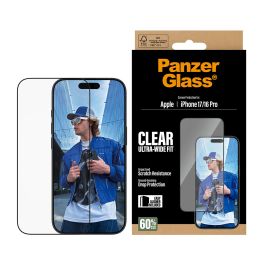 Protection pour téléphone portable PanzerGlass iPhone 16Pro-17 Transparent Apple