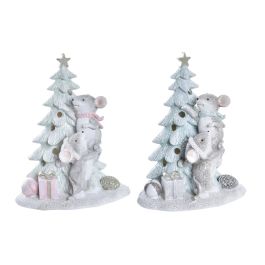 Décorations de Noël DKD Home Decor Souris Résine (13 x 8,5 x 16 cm) (2 Unités) Precio: 27.5900004. SKU: B14NXFT9KW