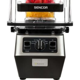 SENCOR SBU-8850NP Blender Super Puissant 2000 W, Noir Argent, Cruche 2 L Tritan, 6 Lames Acier Inoxydable, 33 000 RPM pour Smoothies et Aliments Sains