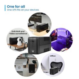 Système d'Alimentation Sans Interruption Interactif Ewent EW3995 390 W