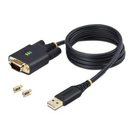 Câble USB Startech 1P3FFCB-USB-SERIAL Noir 1 m
