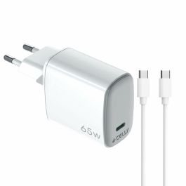 Chargeur mural Celly UPTC1USBC65WCTC Blanc