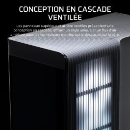 Boitier PC - CORSAIR - FRAME 4500X LX-R RGB Tempered Glass Mid-Tower - 2 radiateurs - Blanc