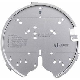 Ubiquiti U-PRO-MP Support de montage, Aluminium, Compatible UAP-AC-PRO, UAP-AC-HD, UAP-AC-SHD