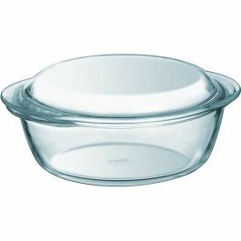 Casserole avec Couvercle Pyrex 1,4 L 18 x 9 x 21 cm Blanc Transparent verre