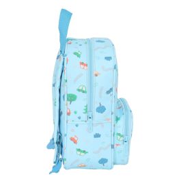 Sac à dos enfant Safta Coches Bleu 22 x 27 x 10 cm