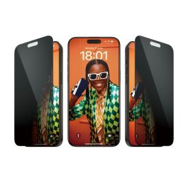 PanzerGlass Protection d'écran Verre Trempé Confidentialité pour iPhone 15 Pro Max - Ultra-Wide Fit avec EasyAligner