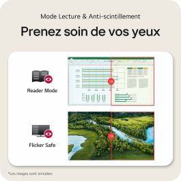 LG Moniteur incurvé 24" FHD 100Hz Dalle VA 5ms AAATZ34153