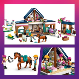 LEGO Friends 42688 L'Écurie et l'École d'Équitation - Jouet de Construction avec Chevaux et Mini-Poupées, Dès 7 Ans