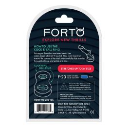 Anneau Pénis Forto Bleu S