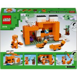 LEGO Minecraft Le refuge renard Jeu de construction 193 pièces