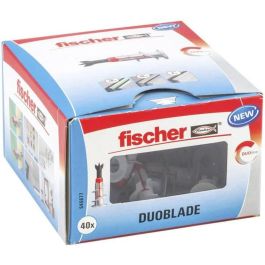 FISCHER Duoblade Taco Pladur pour vis de 4-5 mm (Set de 40)