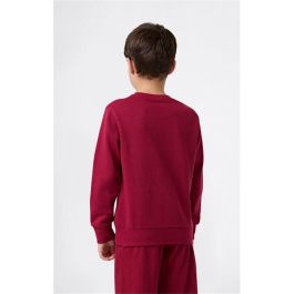 Sweat sans capuche enfant Champion Graphic Shop Bordeaux Rouge foncé S