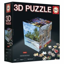 Puzzle Educa 3D 216 Pièces (6 Unités)