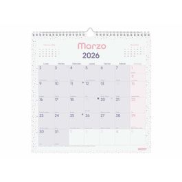 calendrier mural Finocam Multicouleur Papier 30 x 30 cm