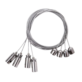 BX3-KITUSPENSION Kit de Suspension pour Panneaux LED 970mm avec Câble d'Accroche Réglable - Matériel pour Bureau et Commerce Precio: 4.584. SKU: B1KGHYNEL4