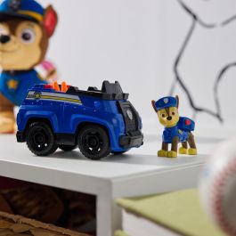 Spin Master Paw Patrol Véhicule Maestro Giratorio + Figurine de Chase SPI6071210