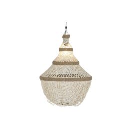 Suspension Home ESPRIT Blanc Naturel Coquillages 50 W 50 x 50 x 130 cm