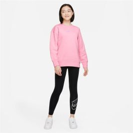 Sweat-shirt sans capuche fille Nike Sportswear Club Fleece Rose