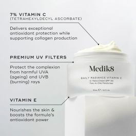 Crème de jour Medik8 HIDRATANTES MEDIK8 Spf 30 50 ml