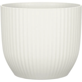 Deroma Pot de Fleurs Rond Blanc Réf. 231 - 27 cm de Diamètre, 10 Litres de Capacité - Pour Intérieur et Extérieur Precio: 23.4999996. SKU: B16JDKRBKR