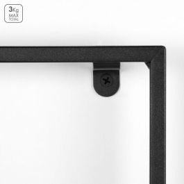 Etagère Max Home Fer Bois MDF 35 x 35 x 12 cm (6 Unités)