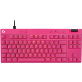 Logitech G Pro X TKL Rapid Clavier Gamer AZERTY Rose Precio: 204.5000004. SKU: B1745WH292