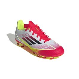 Chaussures de foot pour Enfants Adidas F50 League Mg Blanc L