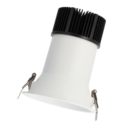 Downlight LED 15W 90Lm/W CRI>95 4000K Blanc Naturel Aluminium Injecté Driver Lifud 50000H Fixe