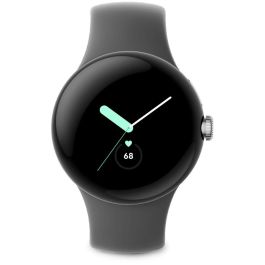 Pixel Watch LTE Silber Charcoal