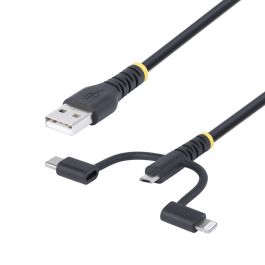 Câble USB Startech RLTCUB1MBK Noir 1 m