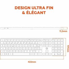 Mobility Lab - KP430W - Teclado inalámbrico - Teclas planas - AZERTY - FR - Negro