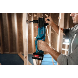 Bosch Professional Perceuse d'angle sans fil GRD 18V-127HX 18V (sans batterie), compatible bois et acier, avec système AMPShare