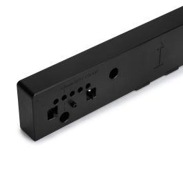 Emuca Jeu d'entretoises latérales pour le cadre Hack, Plastique noir, Plastique,