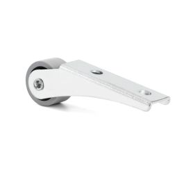 Q&Q Roue Fixe Anui-L Jante Caoutchouc D25 H29 Support Pelle Longue Zingué