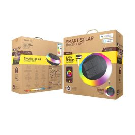 Lampe solaire Muvit MIOSGL001 G 1,5 W Blanc Multicouleur E27 IP65 RGB (2700 K) (6500 K)