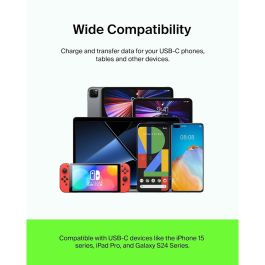 Câble USB-C Belkin CAB003bt2MBK Noir 2 m