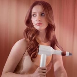 Sèche-cheveux Cecotec DryGlam Waves Champagne 1600W Plasma Coanda 4en1 écran digital