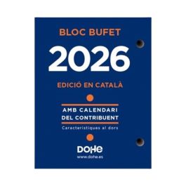 Agenda DOHE Bufete 8,5 x 11 cm 2026 (40 Unités)