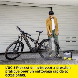 Karcher Nettoyeur haute pression OC 3 PLUS Compact à batterie, Nettoyage mobile KAR1697019345982