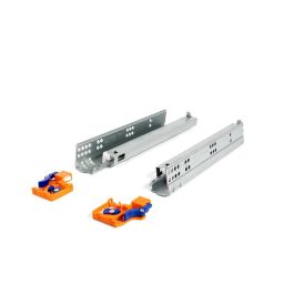 DTC Glissière de Tiroir Tourmuss SP19 Extraction Totale 350mm Charge 35kg Acier Cincado