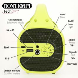 Enceinte avec Microphone Karaoké Bontempi