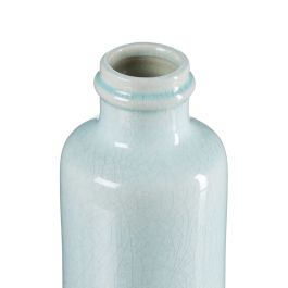 Vase Turquoise Céramique 13 x 13 x 27 cm