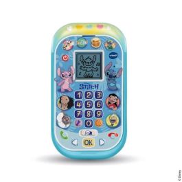 Vtech Téléphone Intelligent Éducatif Stitch, Référence VTE3417765860058, Bleu, Français