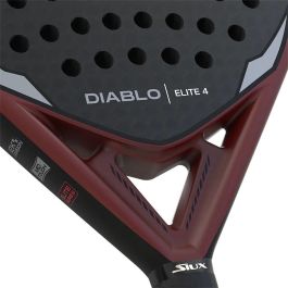 Raquette de Padel Siux Diablo Elite 4 Rouge Carbone EVA