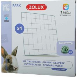 Zolux Kit d'extension pour enclos modulaire Neo Park Rabbit 4 grilles AAAPV83821
