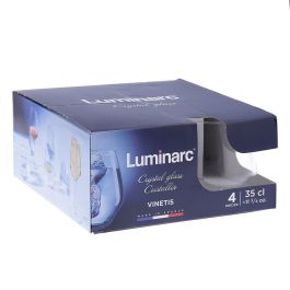 Verre d'eau Luminarc Vinetis Transparent verre 360 ml (4 Unités)